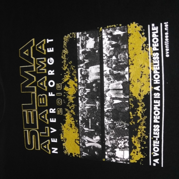 SELMA ALABAMA OBAMA MARTIN LUTHER KING TEE SHIRT MENS XL - Picture 1 of 10